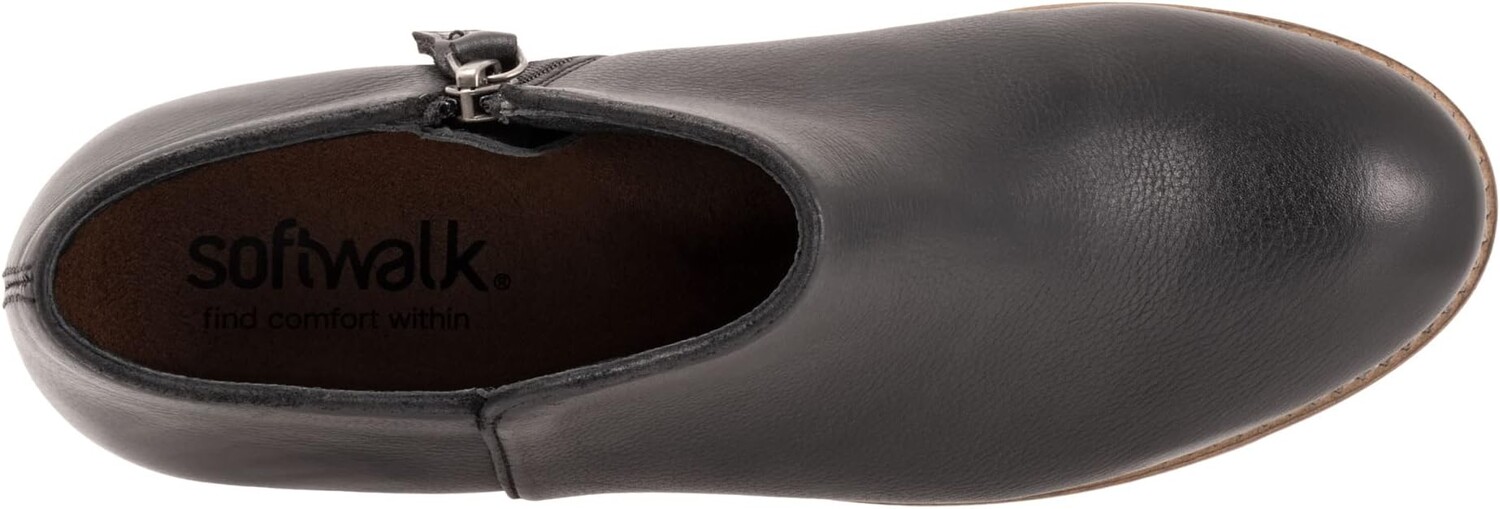 Ботильоны Rocklin SoftWalk, цвет Black Tumbled Leather — фото 2