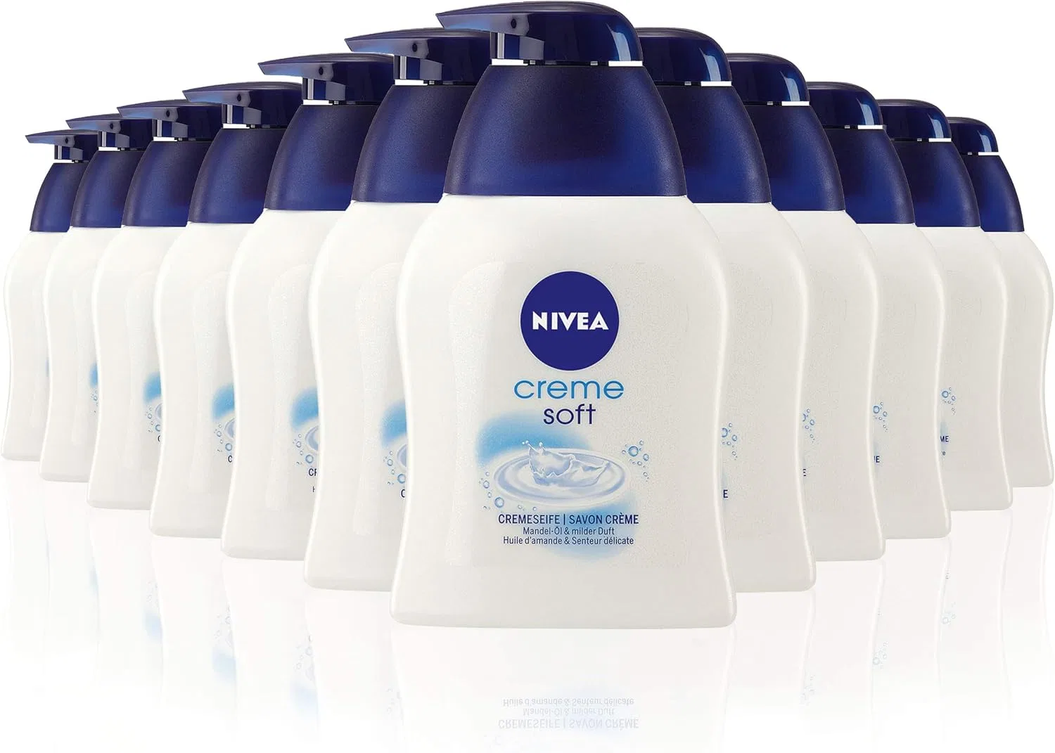 Крем-мыло Creme Soft Care от Nivea (12 x 250 мл) Beiersdorf
