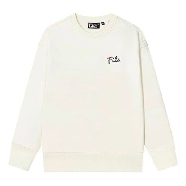 

Свитер logo print sweater 'white' Fila, белый