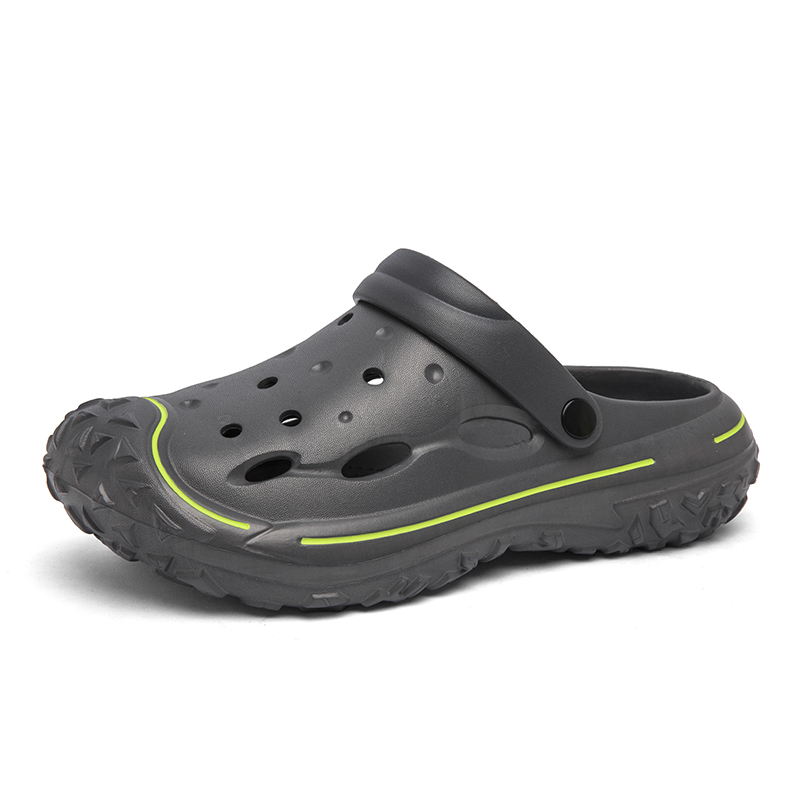 

Green feet Клоги мужские тёмно-серые, цвет Dark Gray