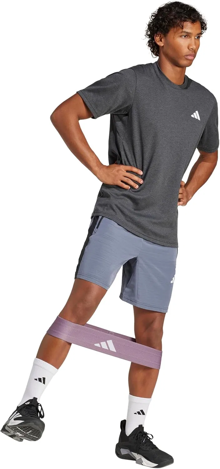 Футболка Adidas Men's Train Essentials FeelReady Novelty, черный — фото 4