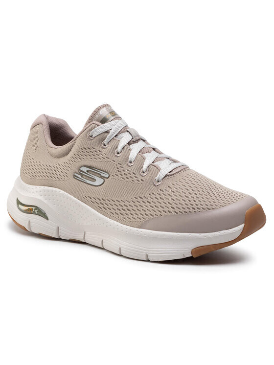 

Кроссовки Skechers, бежевый, Бежевый;серый, Кроссовки Skechers, бежевый