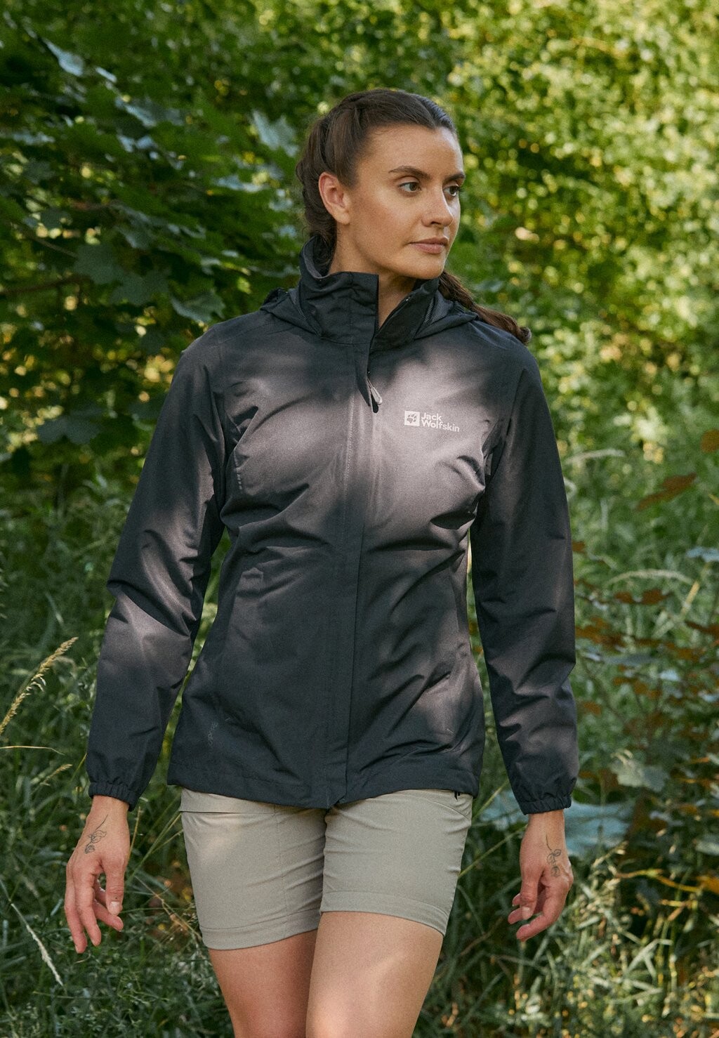 

Водонепроницаемая куртка Jack Wolfskin, черный