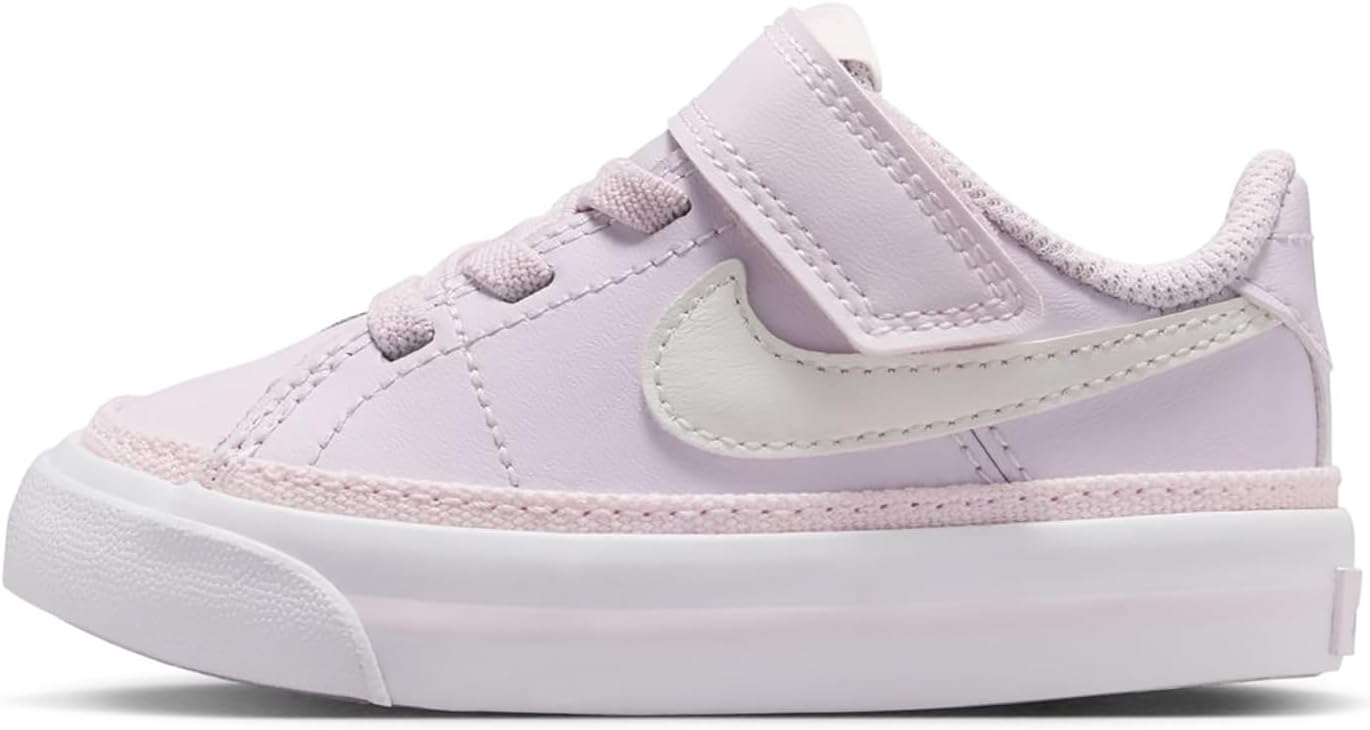 

Кроссовки Nike Unisex-Child Court Legacy, белый/фиолетовый/светло-фиолетовый
