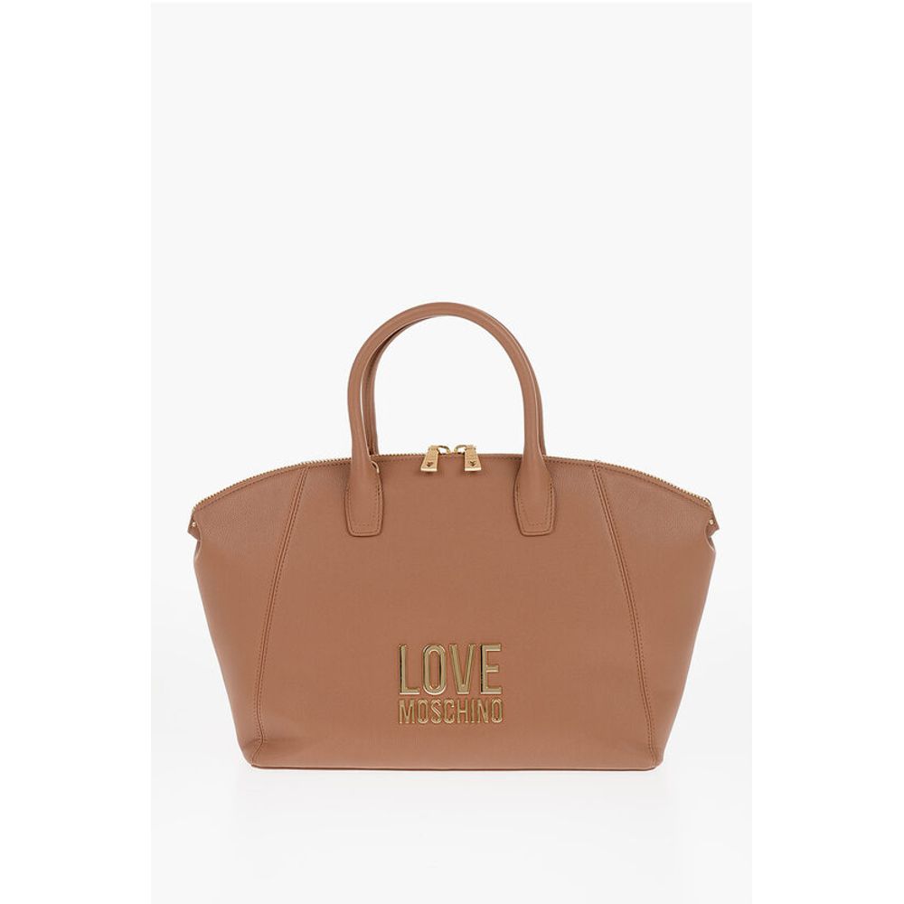 

Коричневая полиэтиленовая сумка-тоут Moschino, Brown