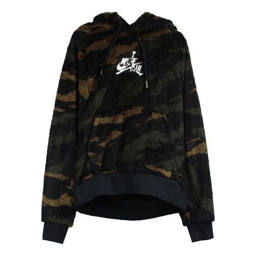 

Толстовка Men's Air Jordan Wings Plush Pullover Black, черный