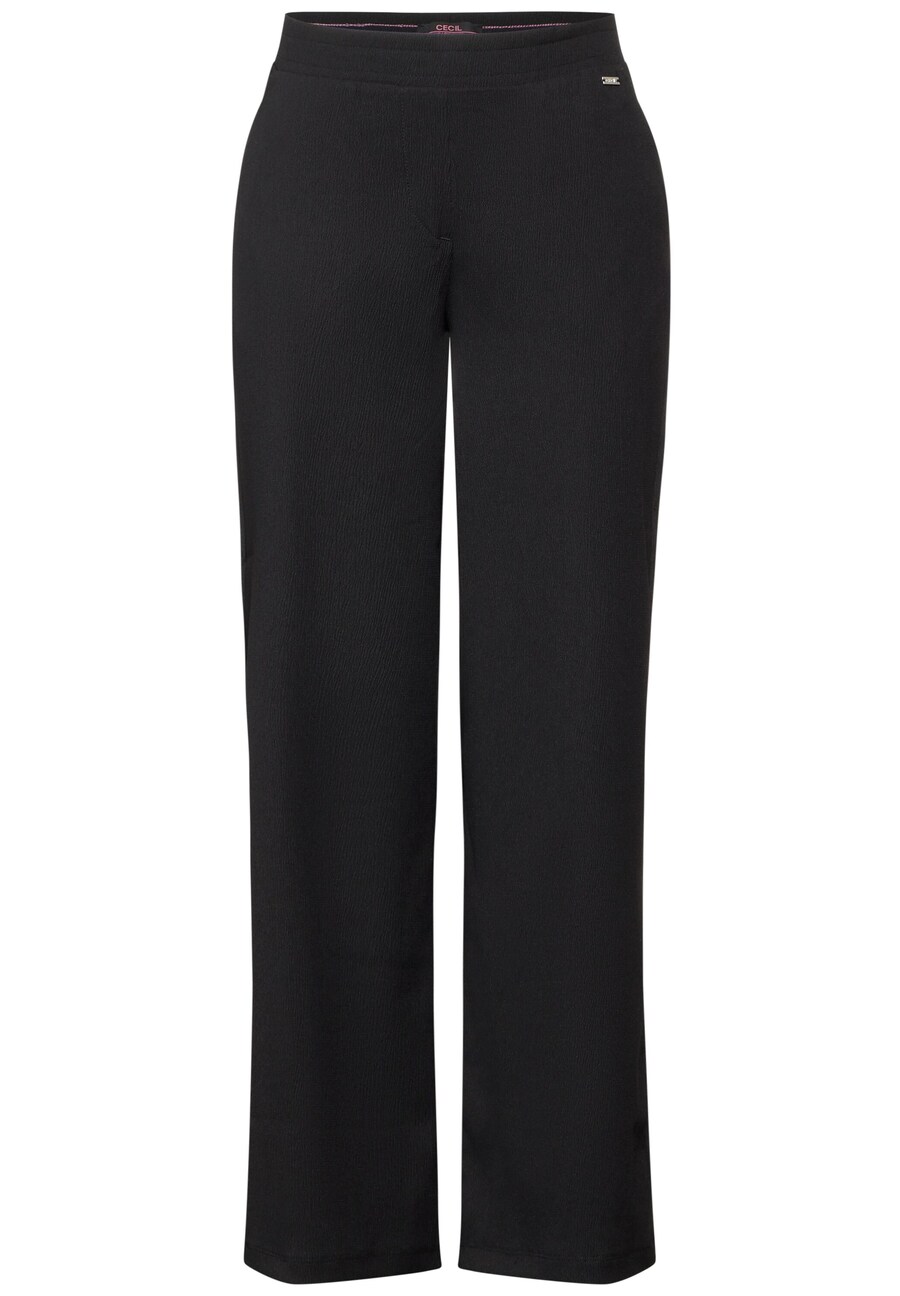 

Тканевые брюки CECIL Wide leg Pants, черный