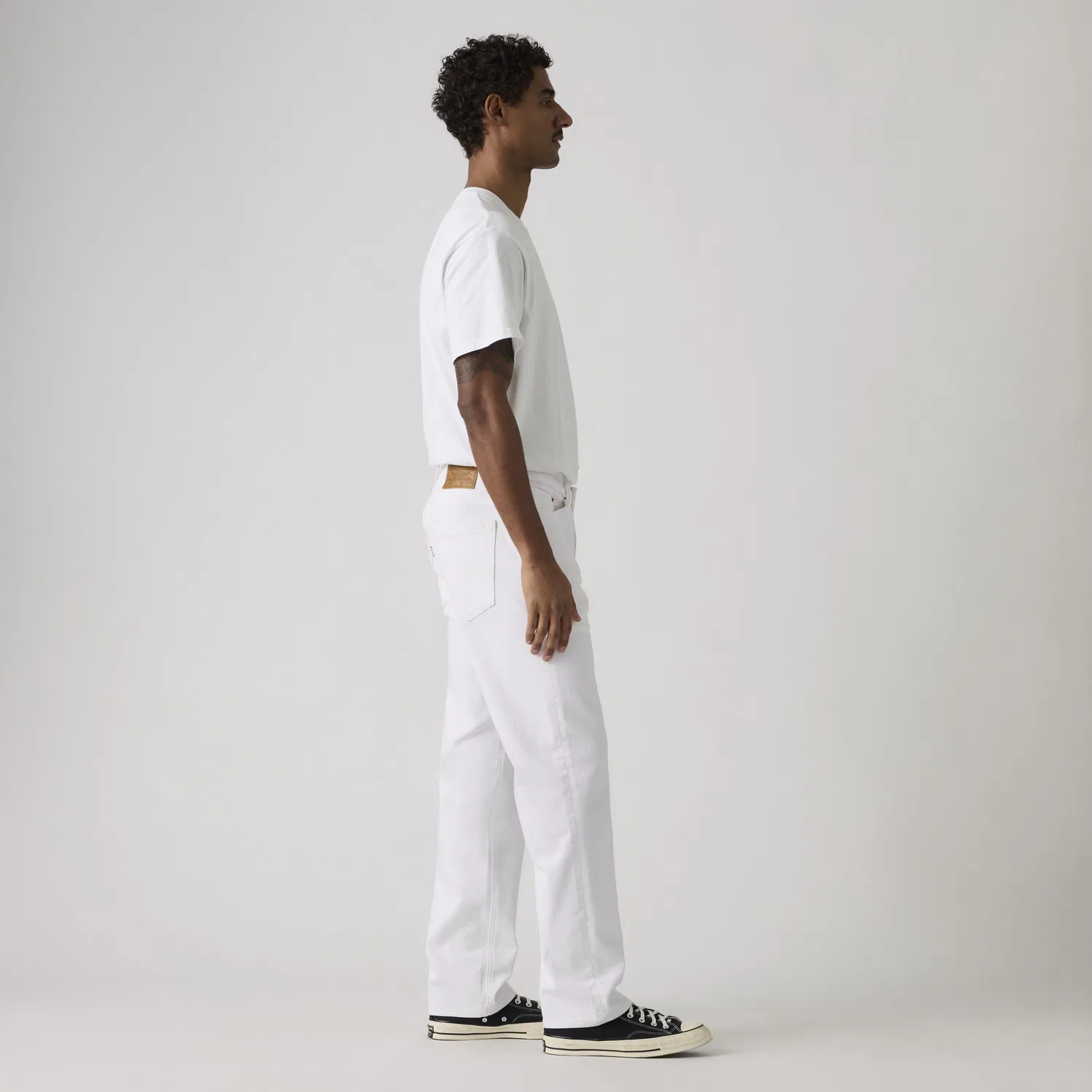 Мужские джинсы 541 Athletic Taper Levi's, White — фото 4