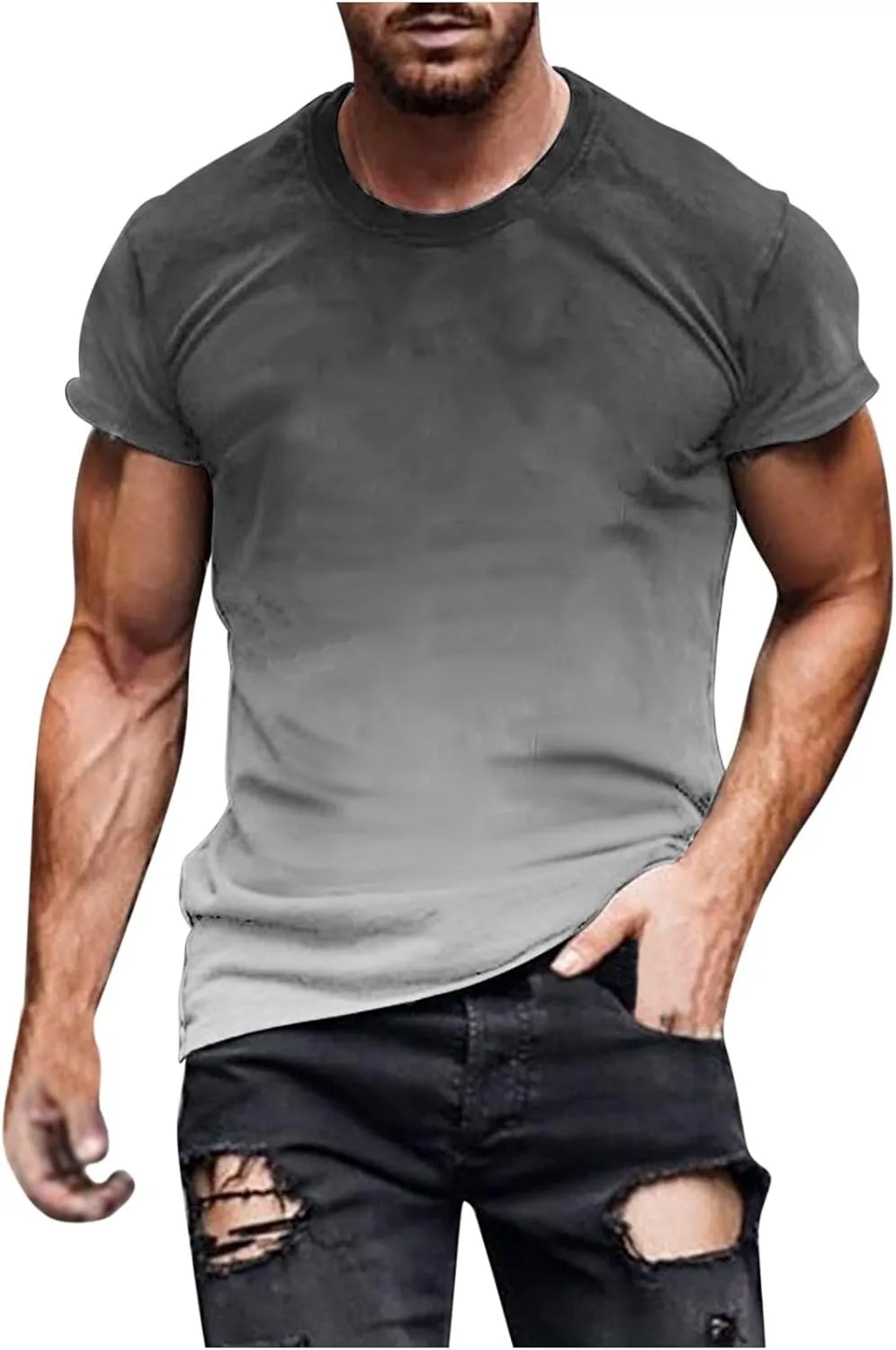 

Футболка мужская Casual с принтом