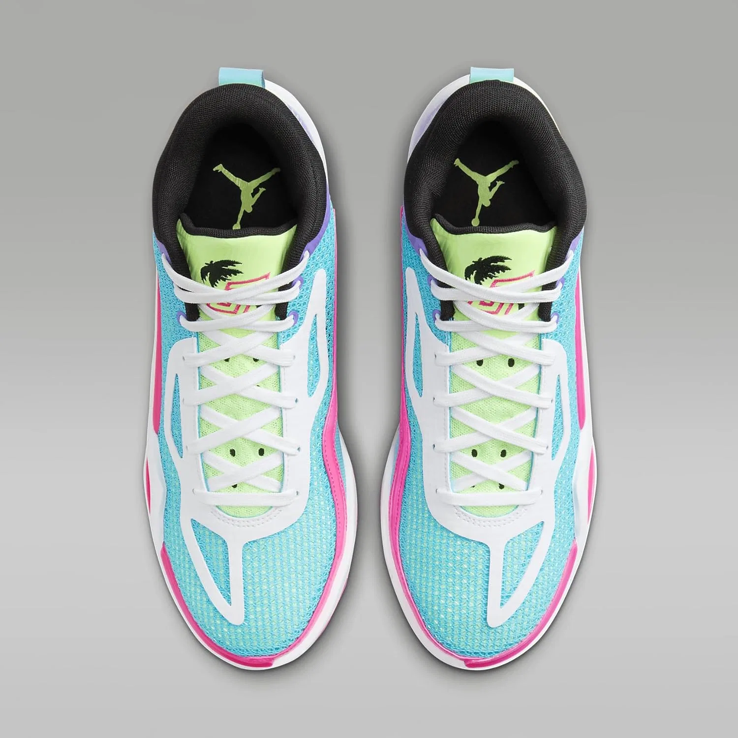 Баскетбольные кроссовки Nike Tatum 1 (FV0169-400, Lagoon Pulse/Psychic Purple/White) — фото 4