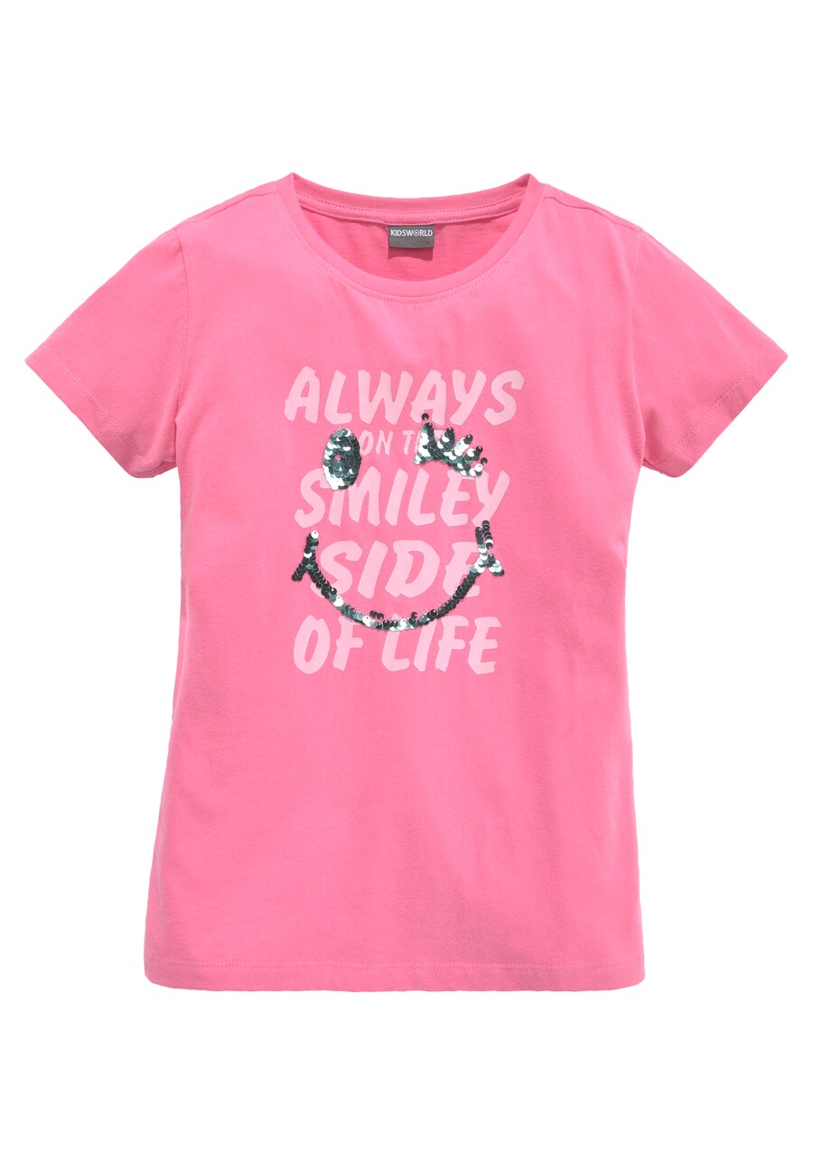 

Рубашка Kidsworld, цвет Pink/Light pink