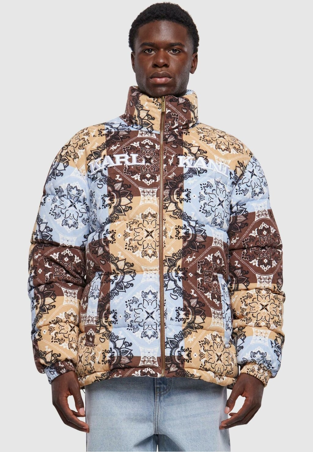 

Зимняя куртка UNISEX Karl Kani, цвет light blue multicolor