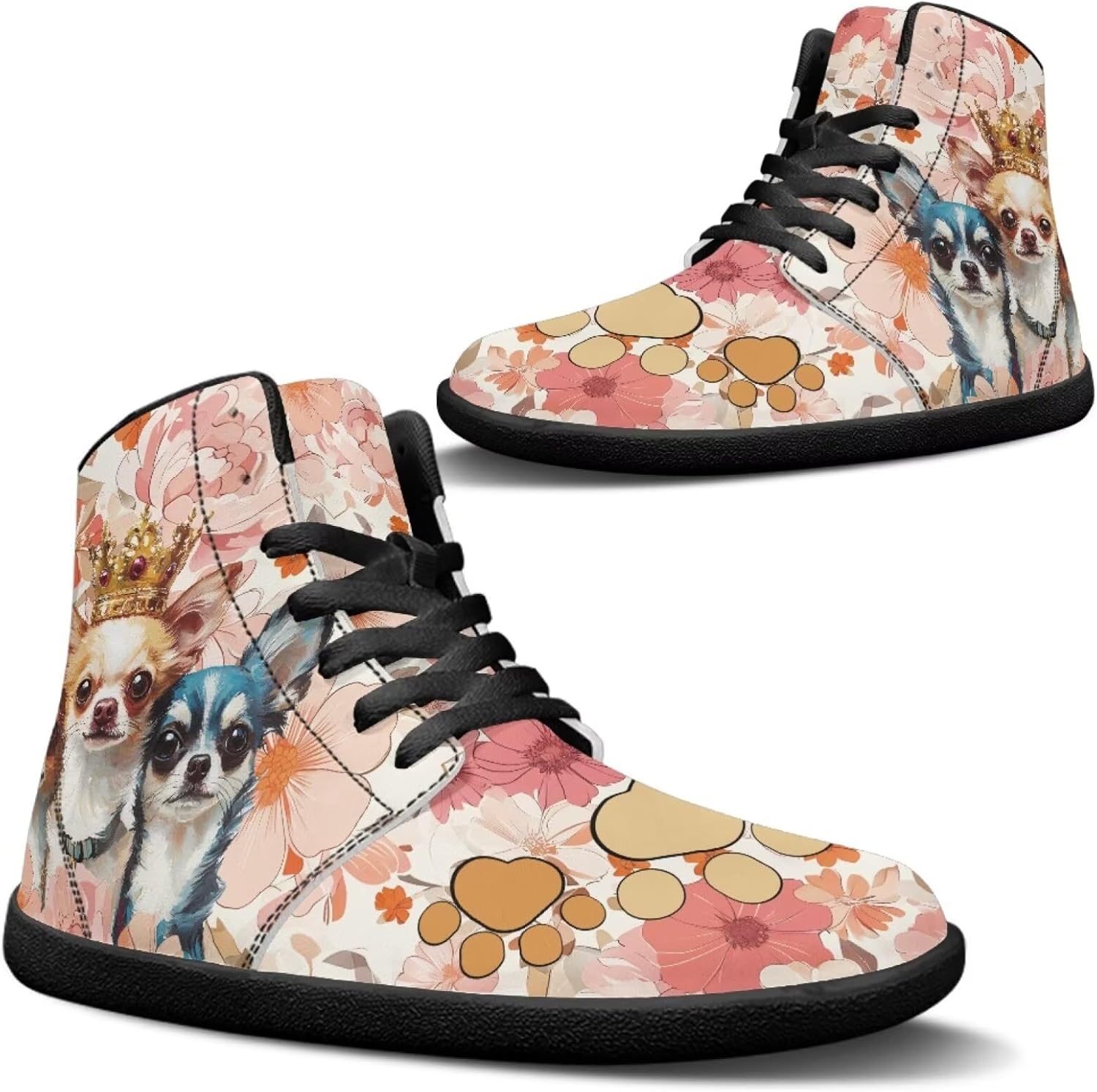 

Мужские ботинки Jeiento с широкой носочной частью, минималистичные босоножки, обувь из ПУ-кожи для ходьбы, кроссовки на шнуровке, мягкие нескользящие кроссовки для бега по дорогам, модные кроссовки, Lovely Puppy