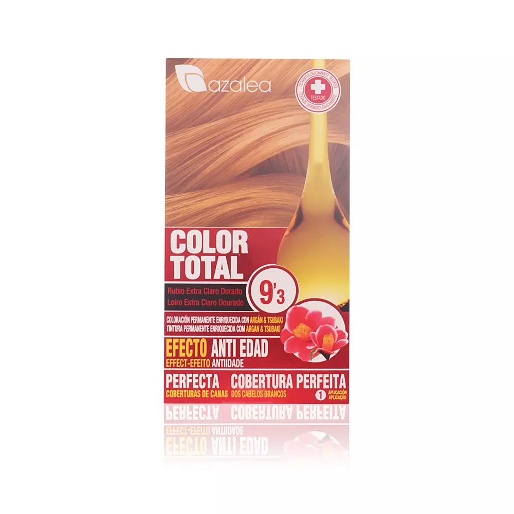 

Краска для волос Color total Azalea, цвет 9,3-rubio extra claro dorado, 1 шт.