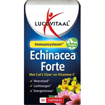 

Lucovitaal Эхинацея Форте с кошачьим когтем 30 капсул