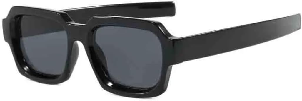 

Солнцезащитные очки с защитой UV400 | Маленькая оправа, линзы конфетного цвета | Для женщин и мужчин, для занятий спортом на открытом воздухе и вождения DSVIGF, Black Gray