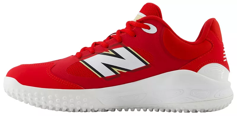 Бейсбольные кроссовки New Balance Fresh Foam 3000 V7 для газона, красный/белый — фото 4
