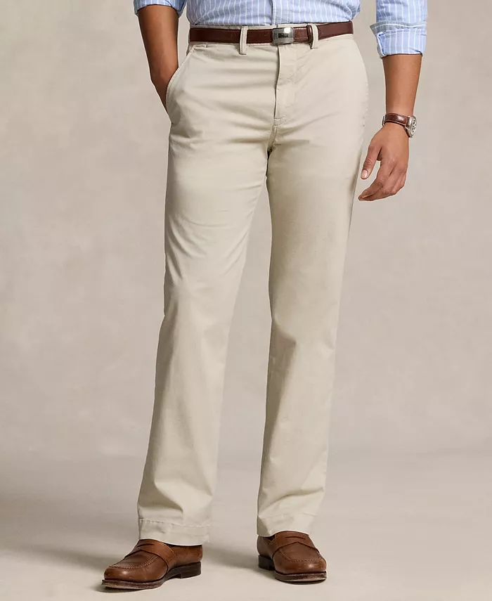 

Мужские классические брюки чинос с эластичной тканью Polo Ralph Lauren, черный