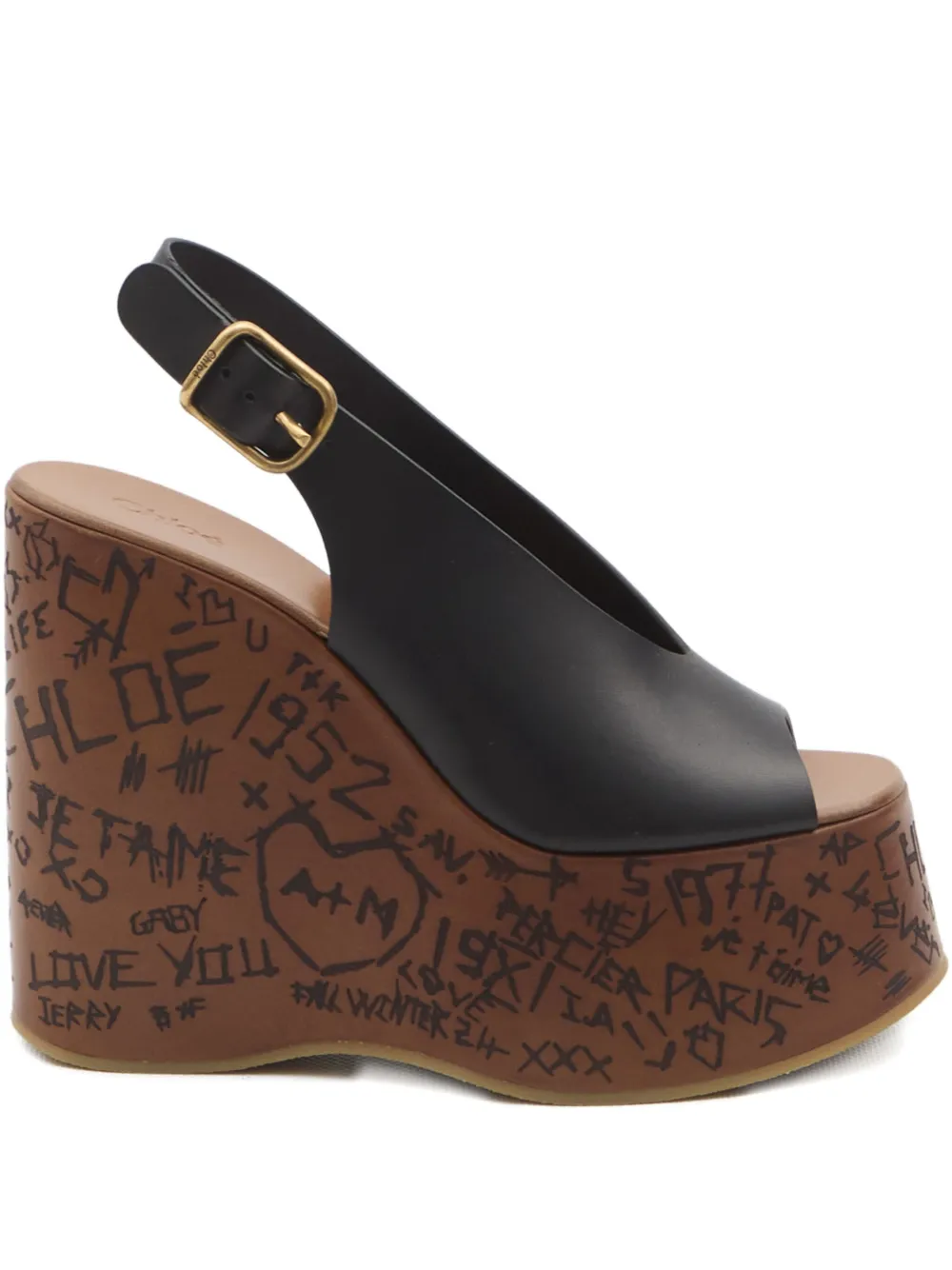 Босоножки Maxime 13 CHLOÉ, черный