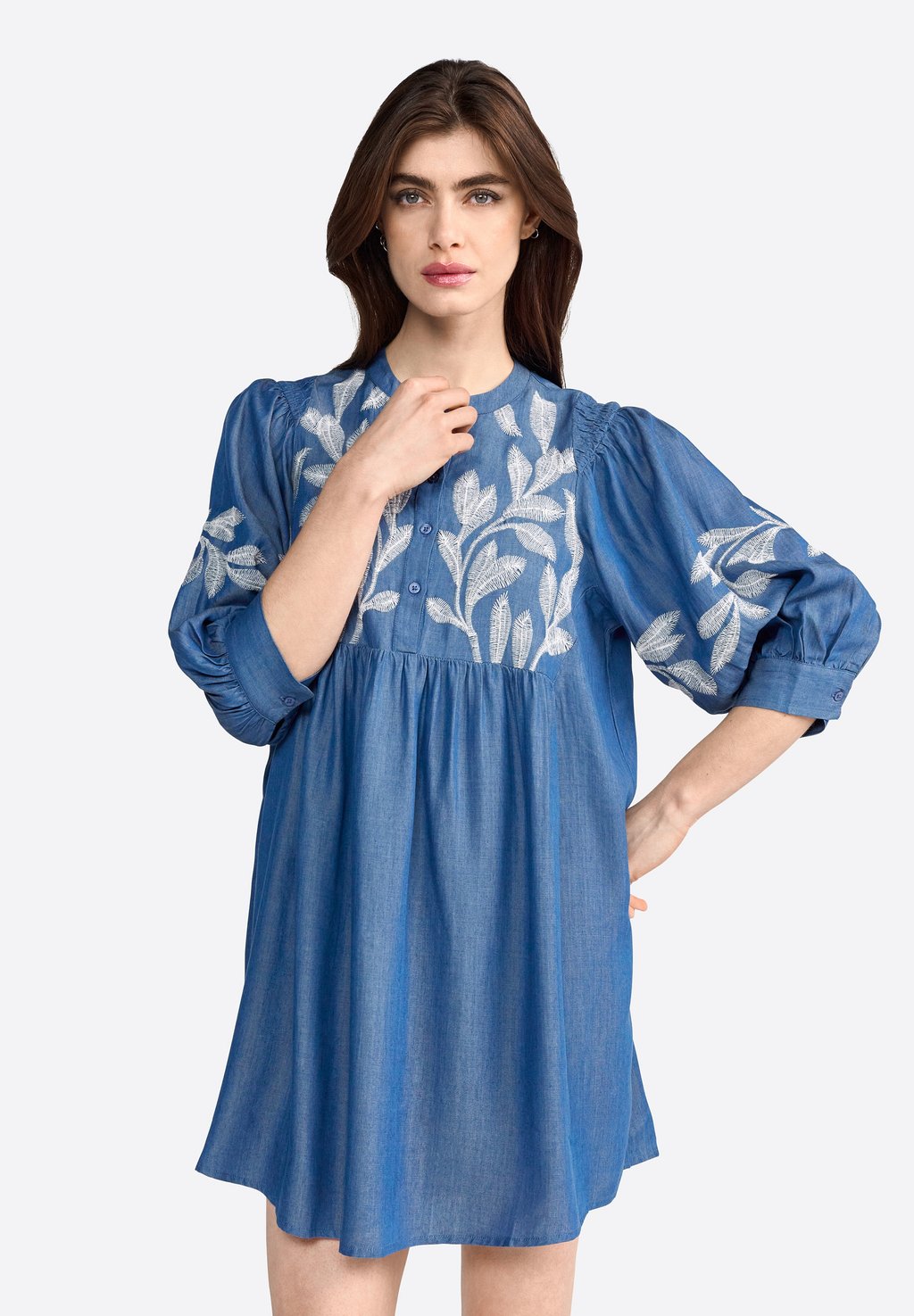 

Джинсовое платье MINI Rich & Royal, цвет Denim Blue