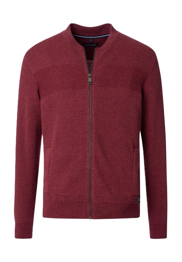 

Кардиган с воротником-стойкой Casamoda, красный