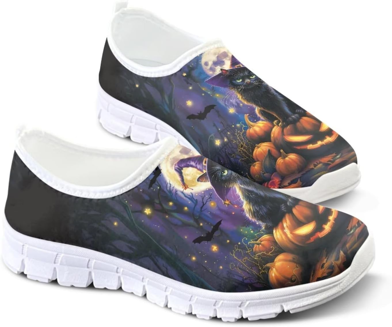 

Удобные женские прогулочные кроссовки, унисекс, повседневная мода, стильные кроссовки Fonplted, черный