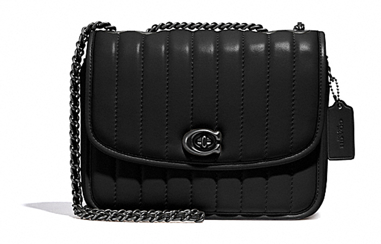 

COACH Маленькая кожаная сумка Мэдисон квадратной формы