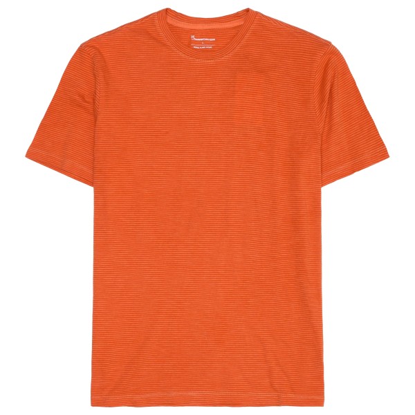 

Футболка в узкую полоску Knowledgecotton Apparel, красный