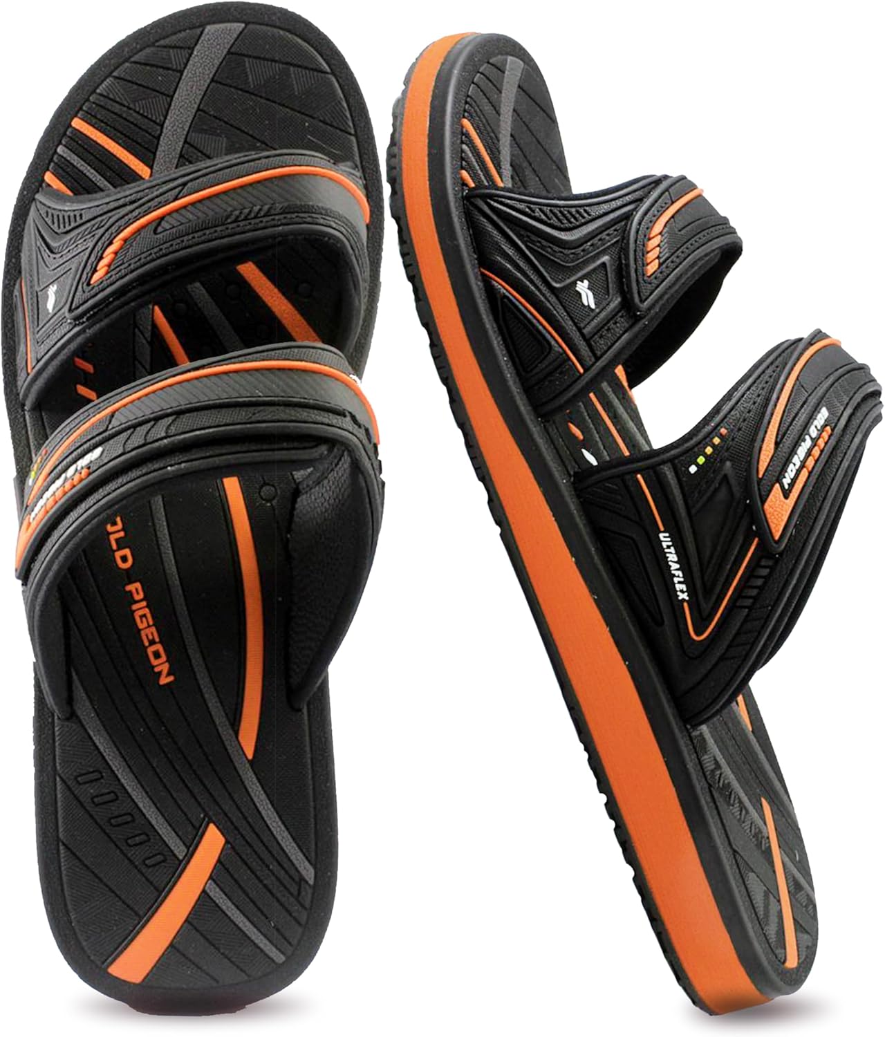 

Сандалии Gold Pigeon EVA с амортизирующей подошвой против усталости, унисекс, с регулируемыми ремешками Gold Pigeon Shoes, Classic Orange