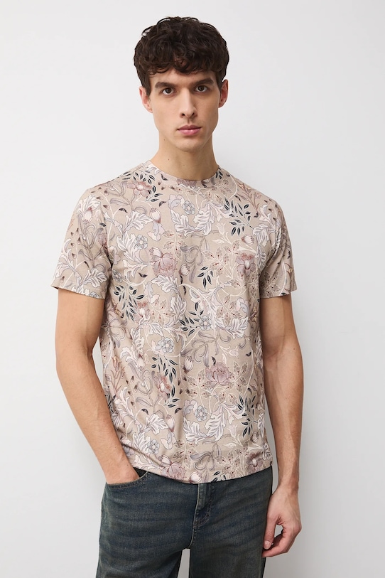 

Хлопковая футболка Medicine, бежевый