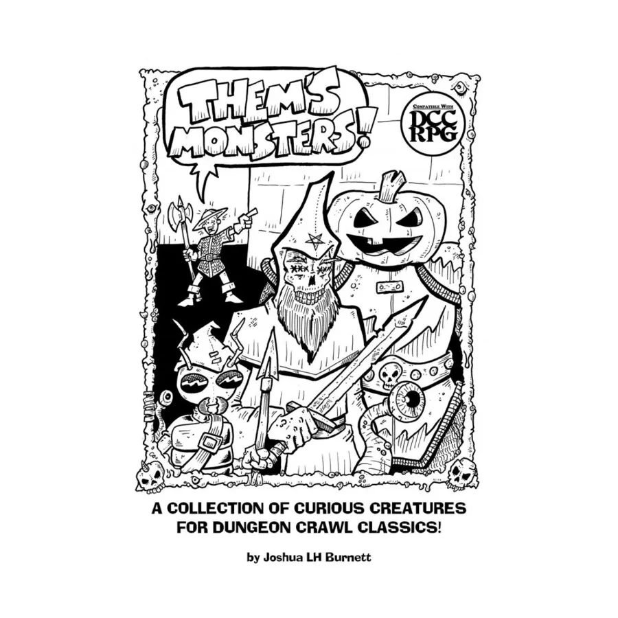 

Them's Monsters!, Role Playing Games (JLHB), мягкая обложка