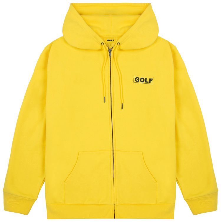 

Худи GOLF WANG Collage Zip Up Hoodie 'Yellow', желтый