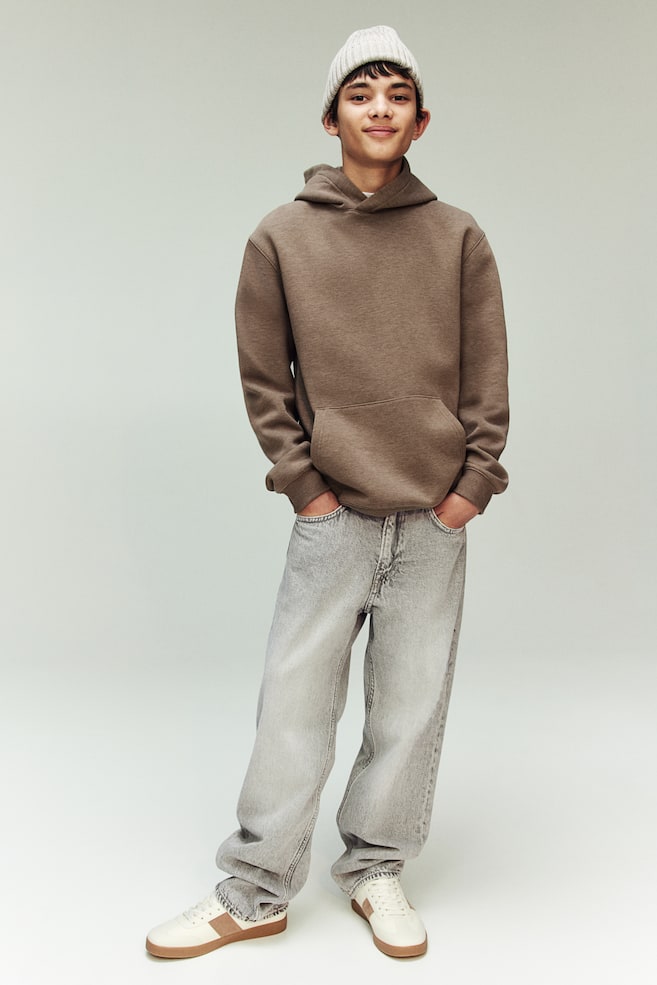 

Свободные джинсы H&M, серый