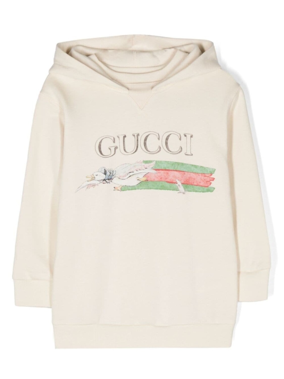 

Gucci Kids худи с отделкой Web, нейтральный цвет