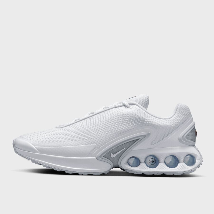 

Кроссовки Air Max DN NIKE, цвет white/white-white-metallic silver