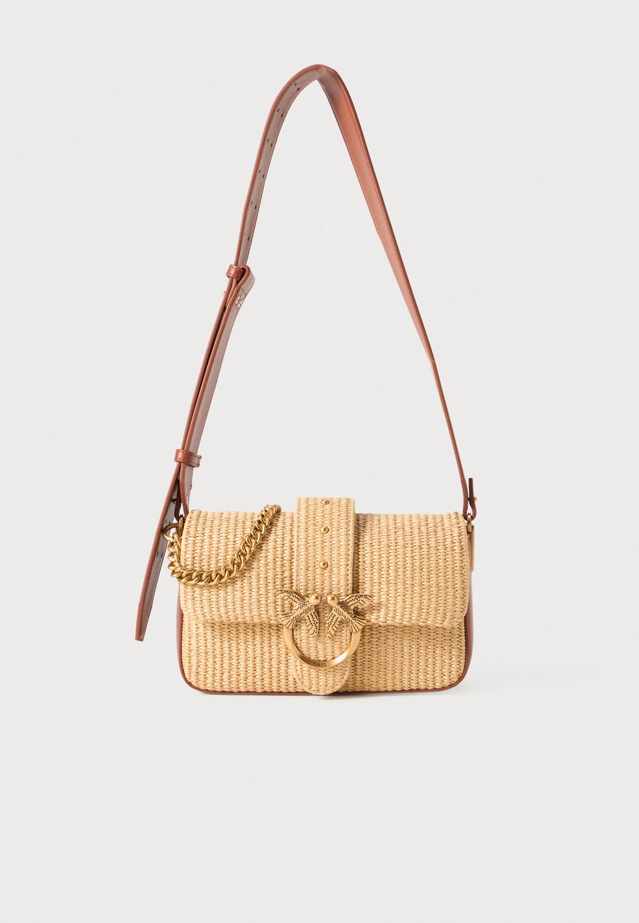 

Сумка Pinko LOVE ONE MINI SLOUCHY, Beige/Grigio Fumo/Antique Gold-Coloured/Beige