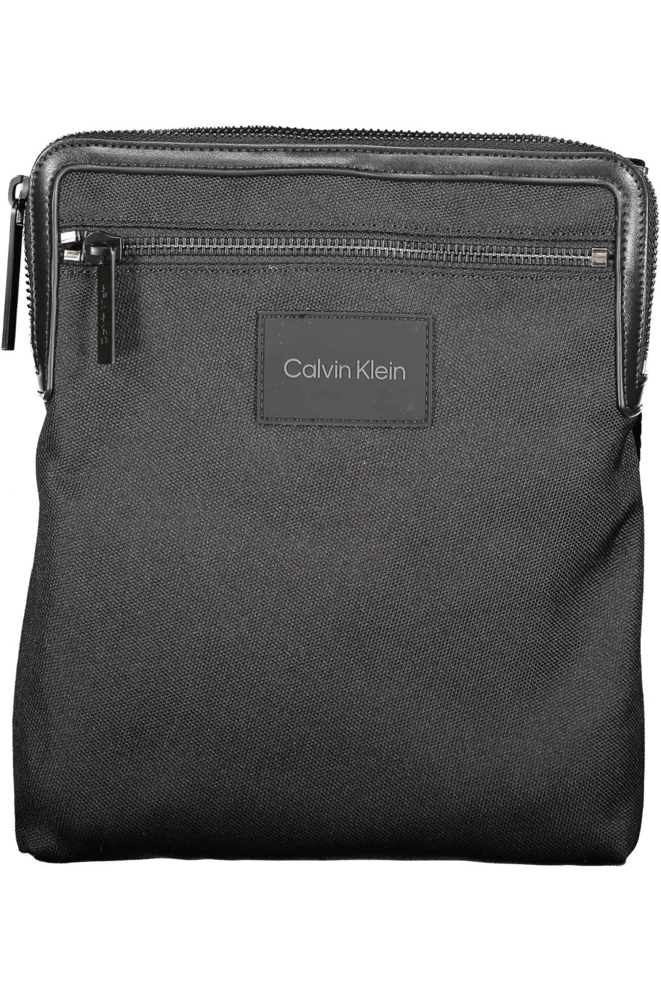 

Мужская сумка Calvin Klein текстильная через плечо с карманом, черный