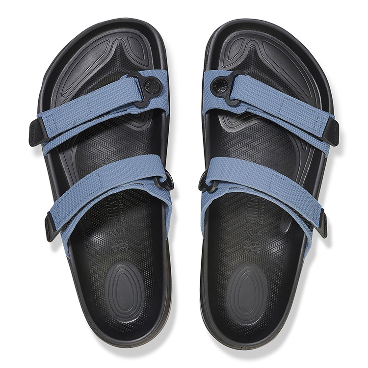 Износостойкие шлепанцы Unisex Birkenstock, Fuzhin Element Blue — фото 4