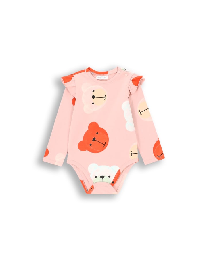 

Coccodrillo Боди с длинными рукавами нежно-розового цвета