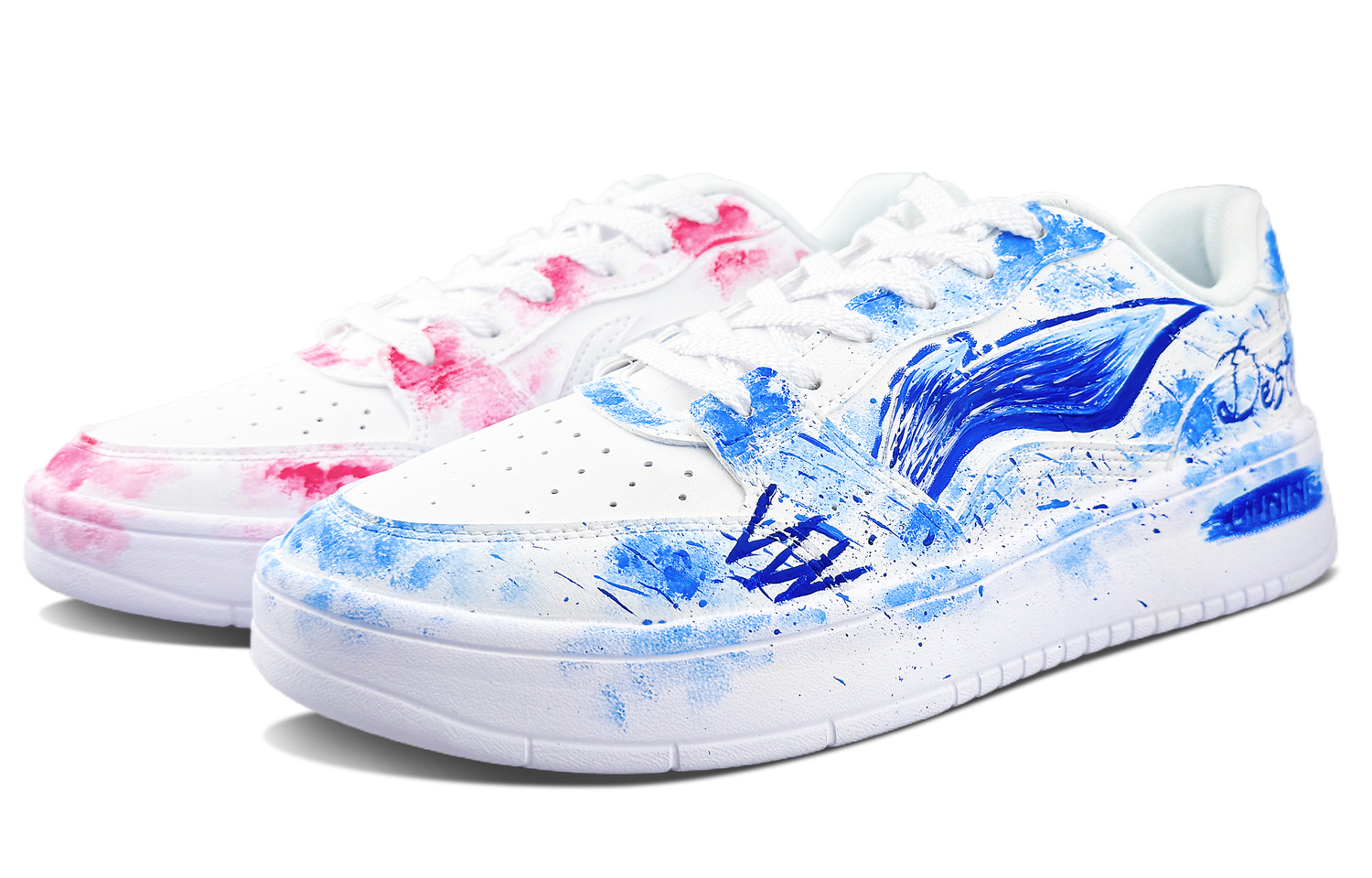 

Acer Truncatum легкие нескользящие низкие кроссовки для скейтбординга мужские LINING, синий