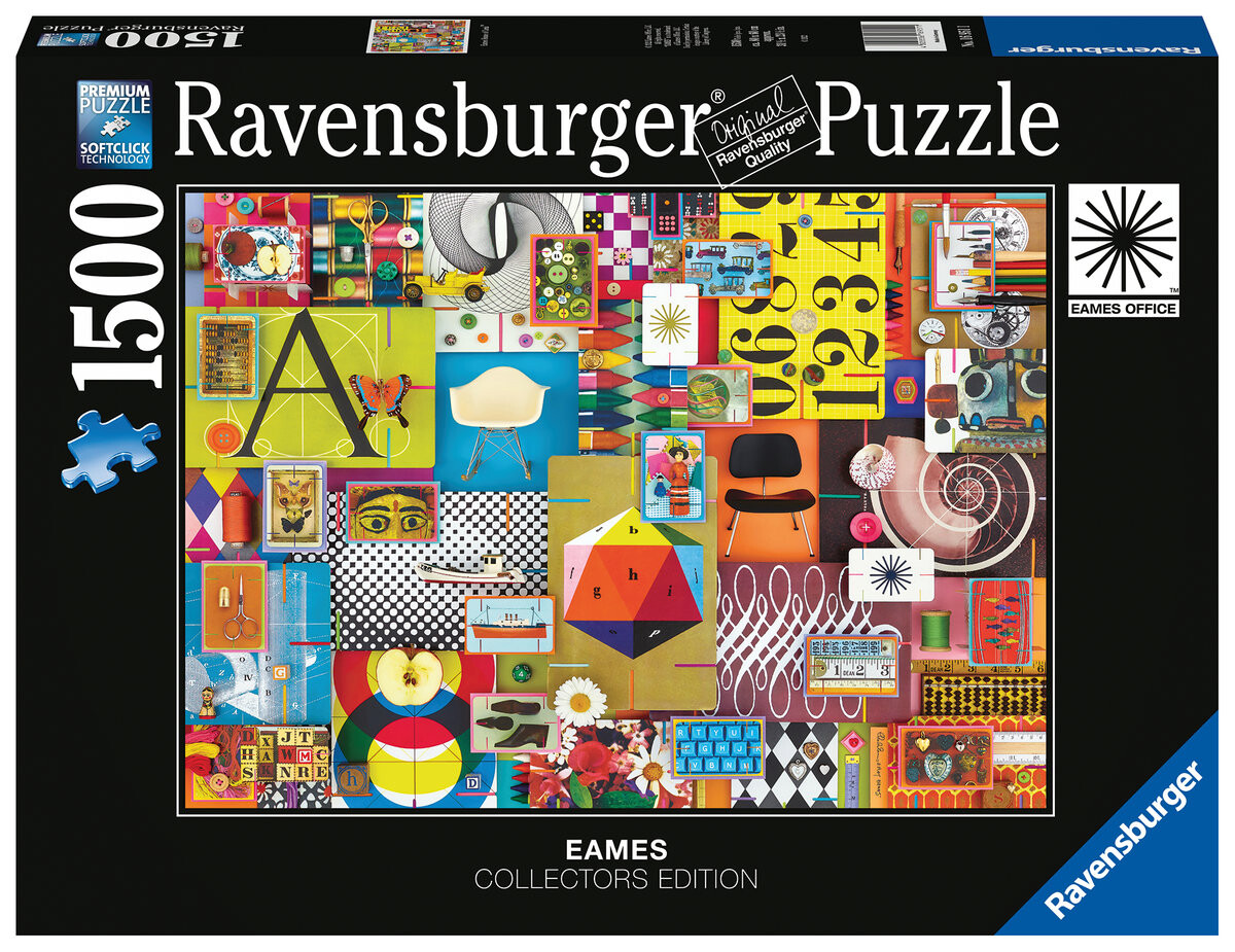 

Ravensburger, пазл, EAMES Collectors Edition, Карточный домик, 1500 шт.