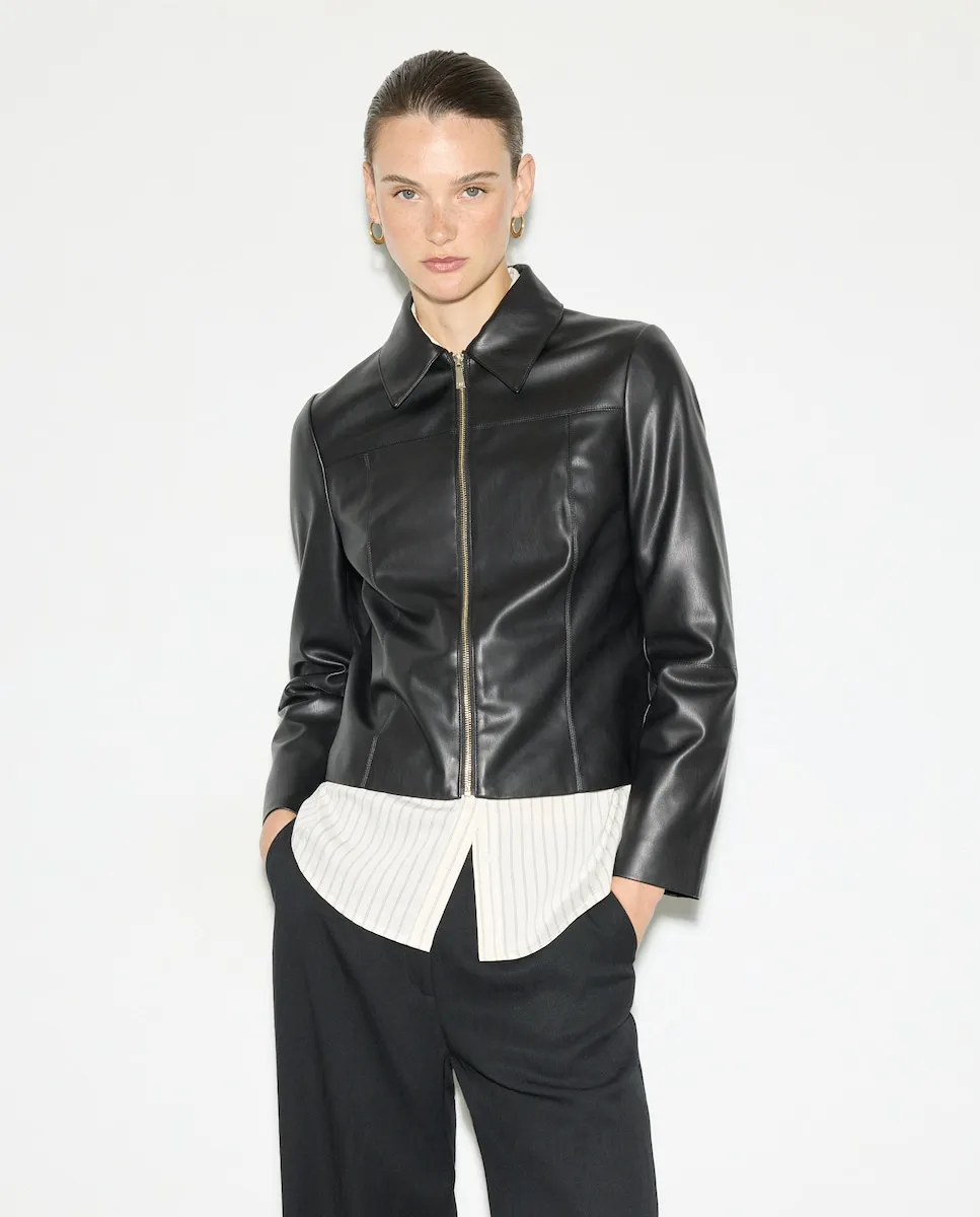 

Женская куртка с отложным воротником Woman El Corte Inglés, черный