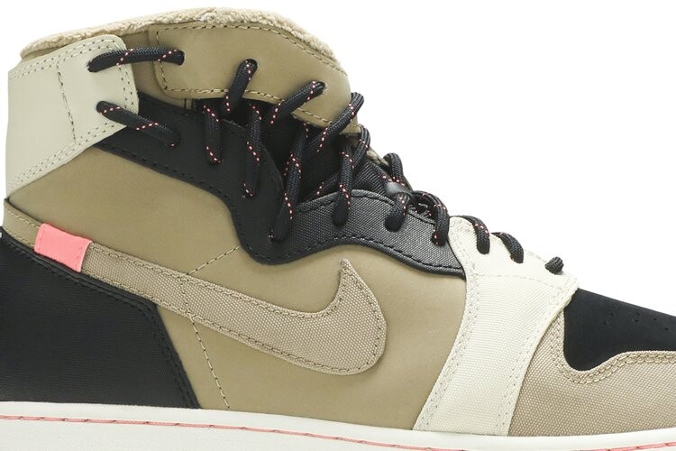 Кроссовки Air Jordan Wmns Air Jordan 1 Retro Rebel XX 'Utility Pack', загар — фото 2