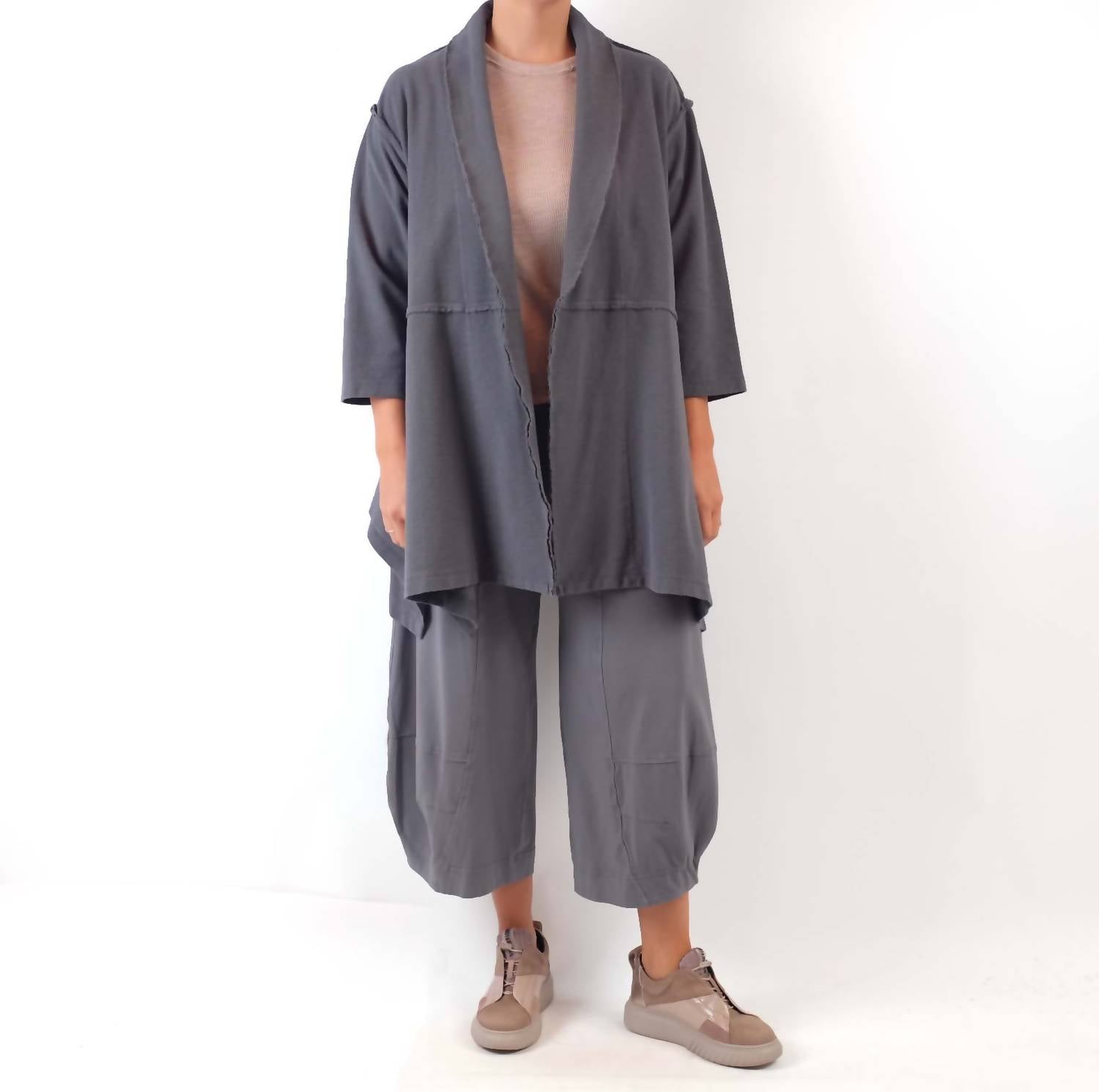 

Gaia куртка с рукавом три четверти из денима и хлопкового канваса Gerties, Denim Cotton Canvas