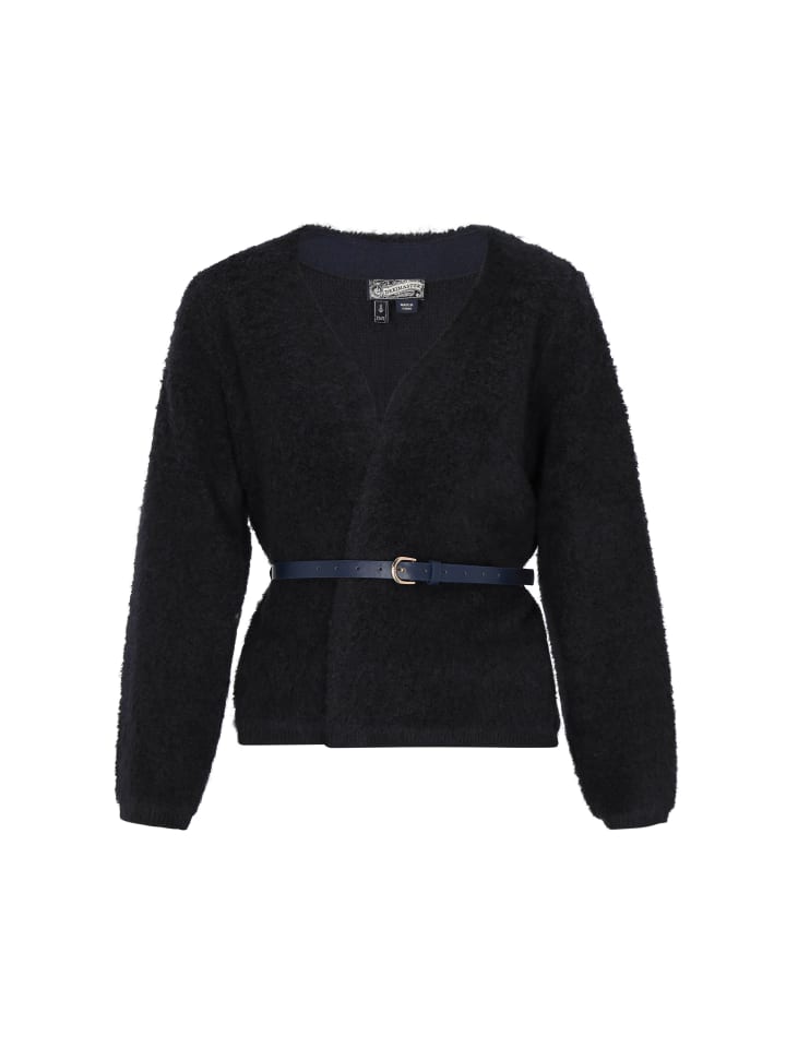 

DreiMaster Женский кардиган темно-синего цвета