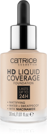 

Грунт Catrice HD Liquid Coverage, 010 Light Beige 30 ml