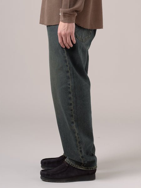 568 Свободные прямые джинсы, средний цвет, индиго Levi's, Greens — фото 2