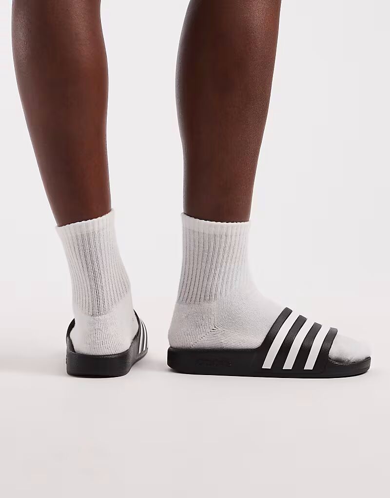 Шлепанцы adidas Adilette Aqua черного цвета Adidas Performance — фото 2