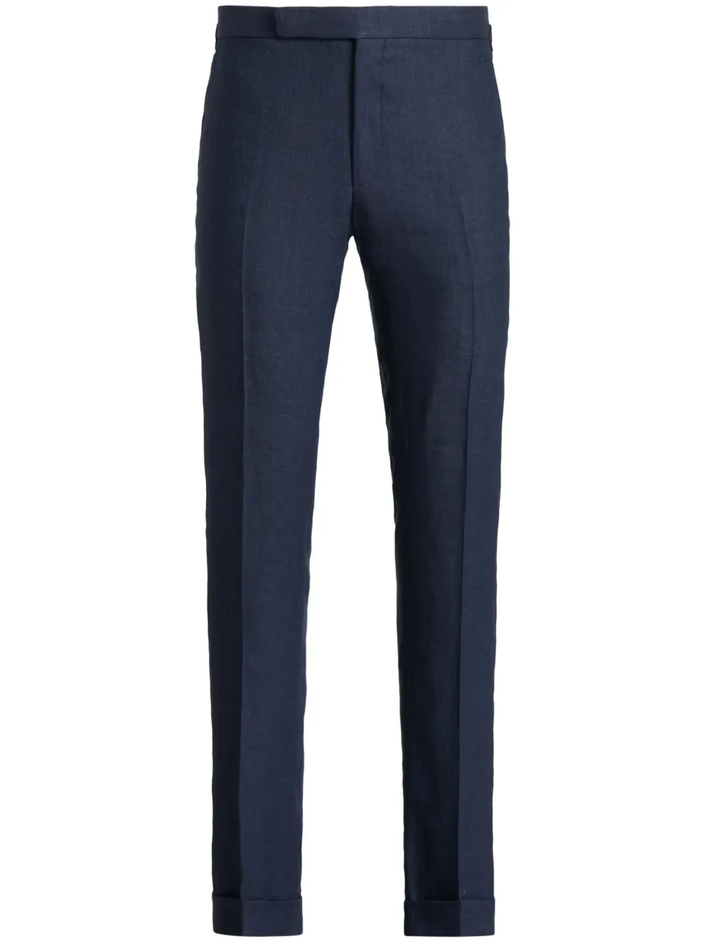 

Льняные брюки Ralph Lauren Purple Label, синий