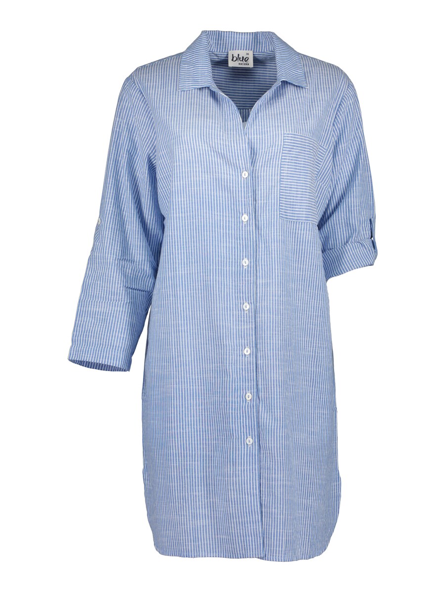 

Платье рубашка BLUE SEVEN Shirt Dress, светло-синий